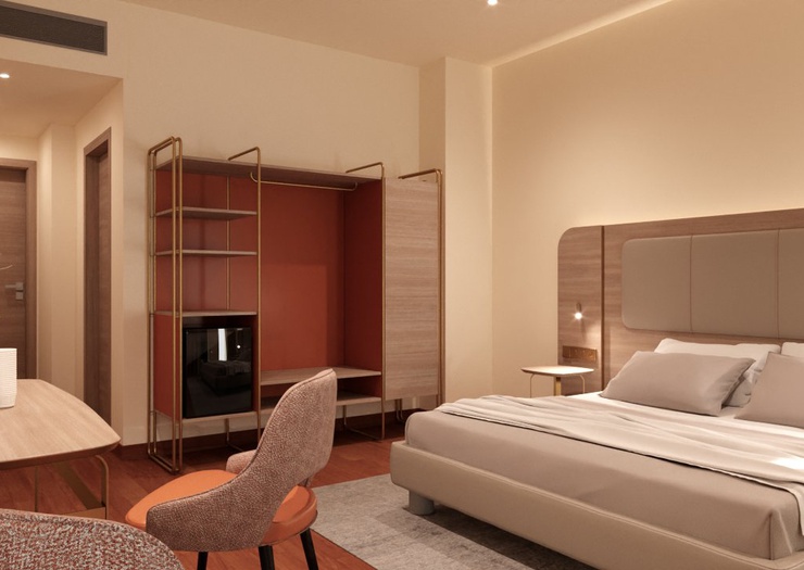 Superior double room Raffaello Hotel Milan